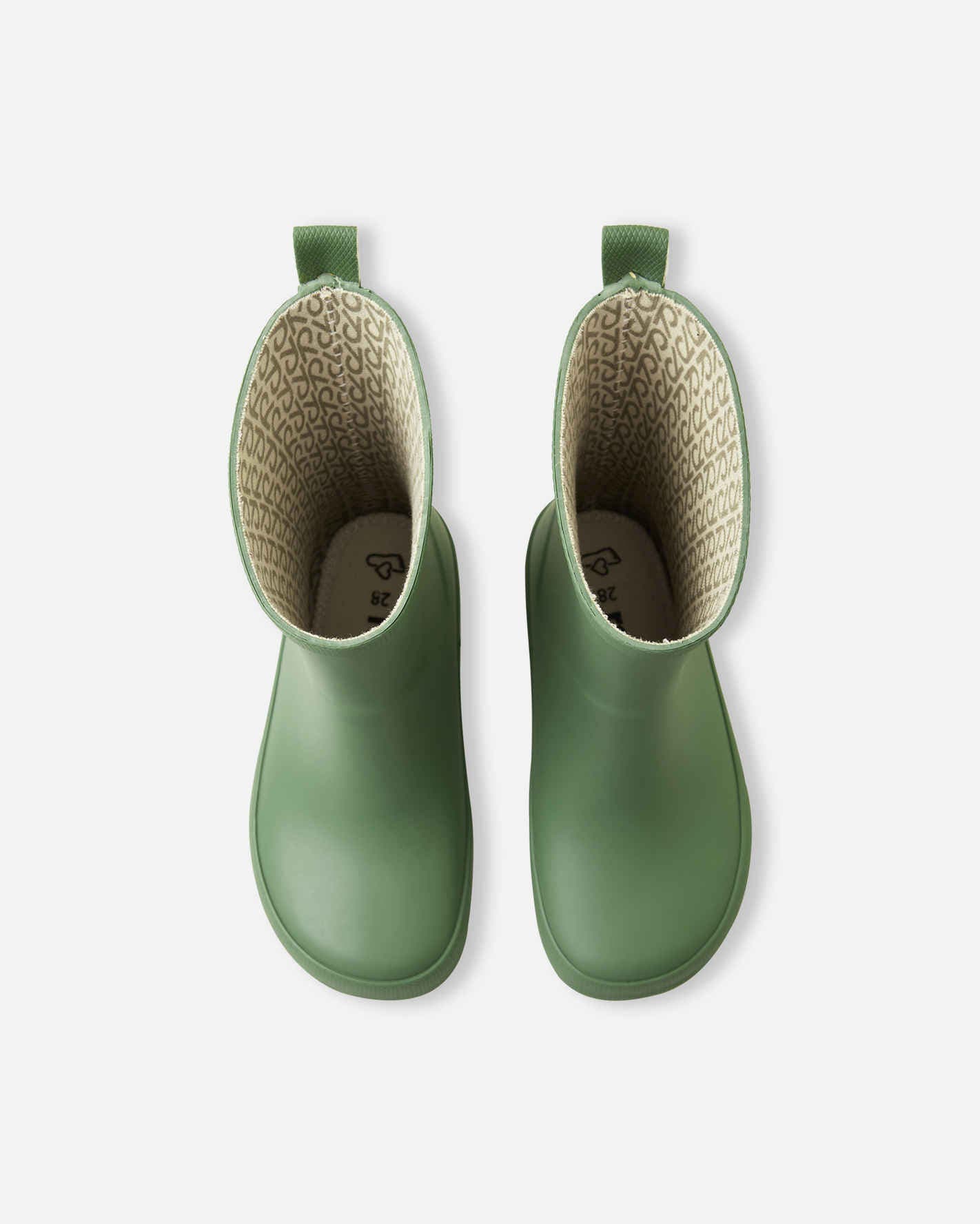 Reima - Ankka Green Clay - Botas de lluvia barefoot - Cacles Barefoot