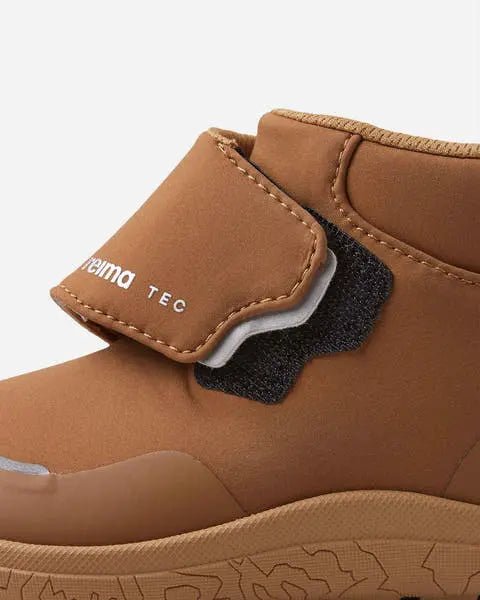 Reima - Hyppii Cinnamon Brown - Botines barefoot impermeables - Cacles Barefoot
