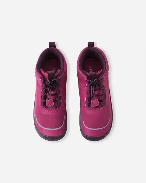 Reima - Loikkii Cool Burgundy - Botines barefoot impermeables infantiles granate