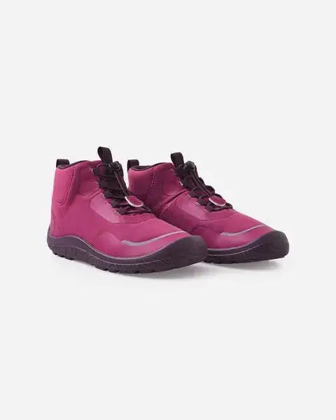 Reima - Loikkii Cool Burgundy - Botines barefoot impermeables infantiles granate