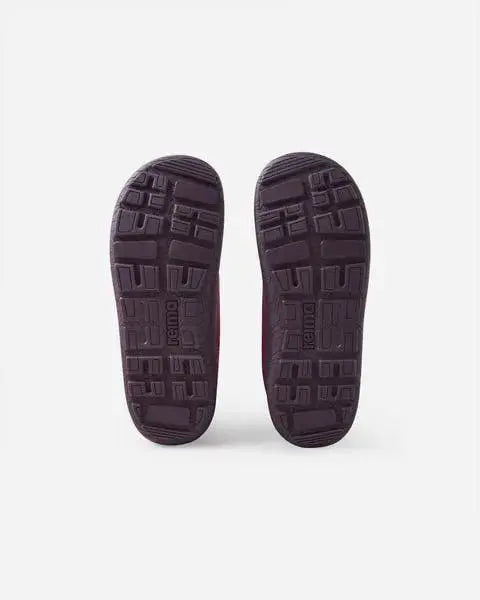 Reima - Loikkii Cool Burgundy - Botines barefoot impermeables infantiles granate