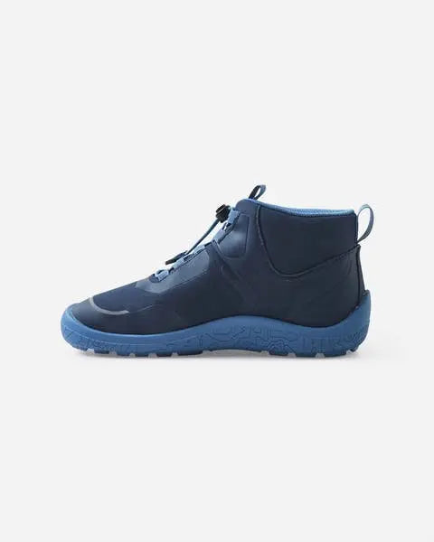 Reima - Loikkii Navy - Botines barefoot impermeables infantiles azul