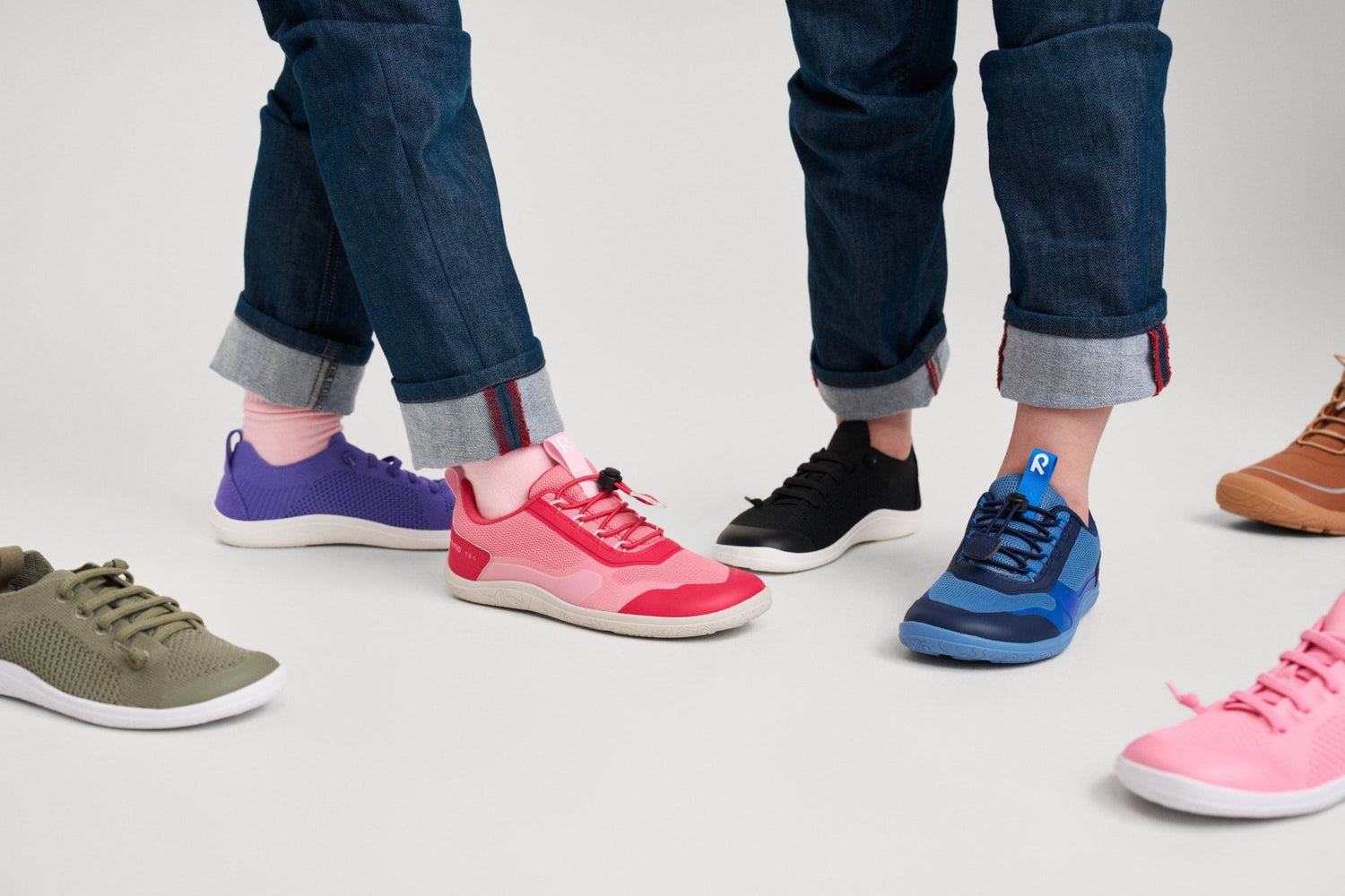 Reima - Tallustelu '25 Sunset Pink - Deportivas barefoot impermeables - Cacles Barefoot