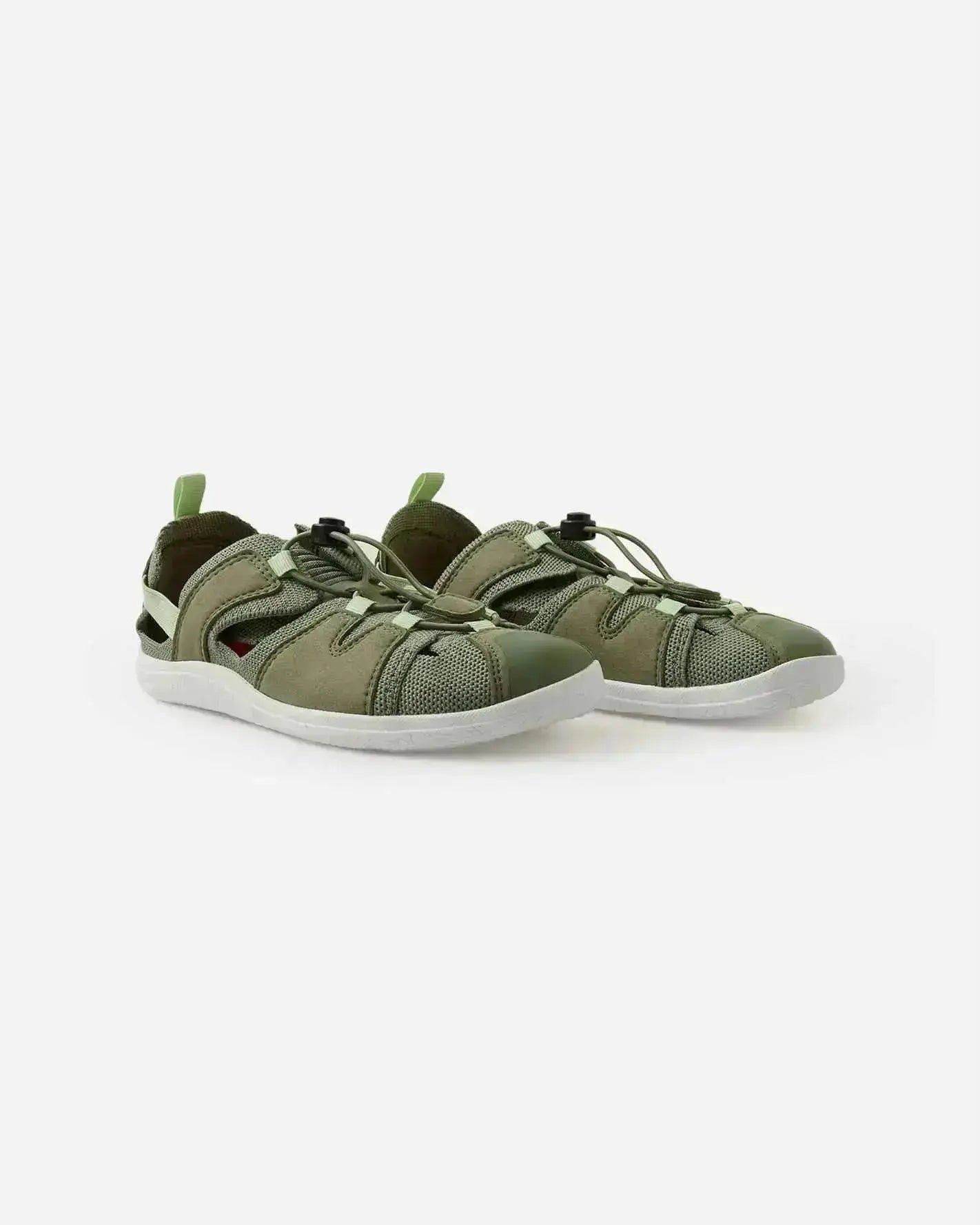 Reima - Valoa Greyish Green - Sandalia deportiva barefoot infantil verde