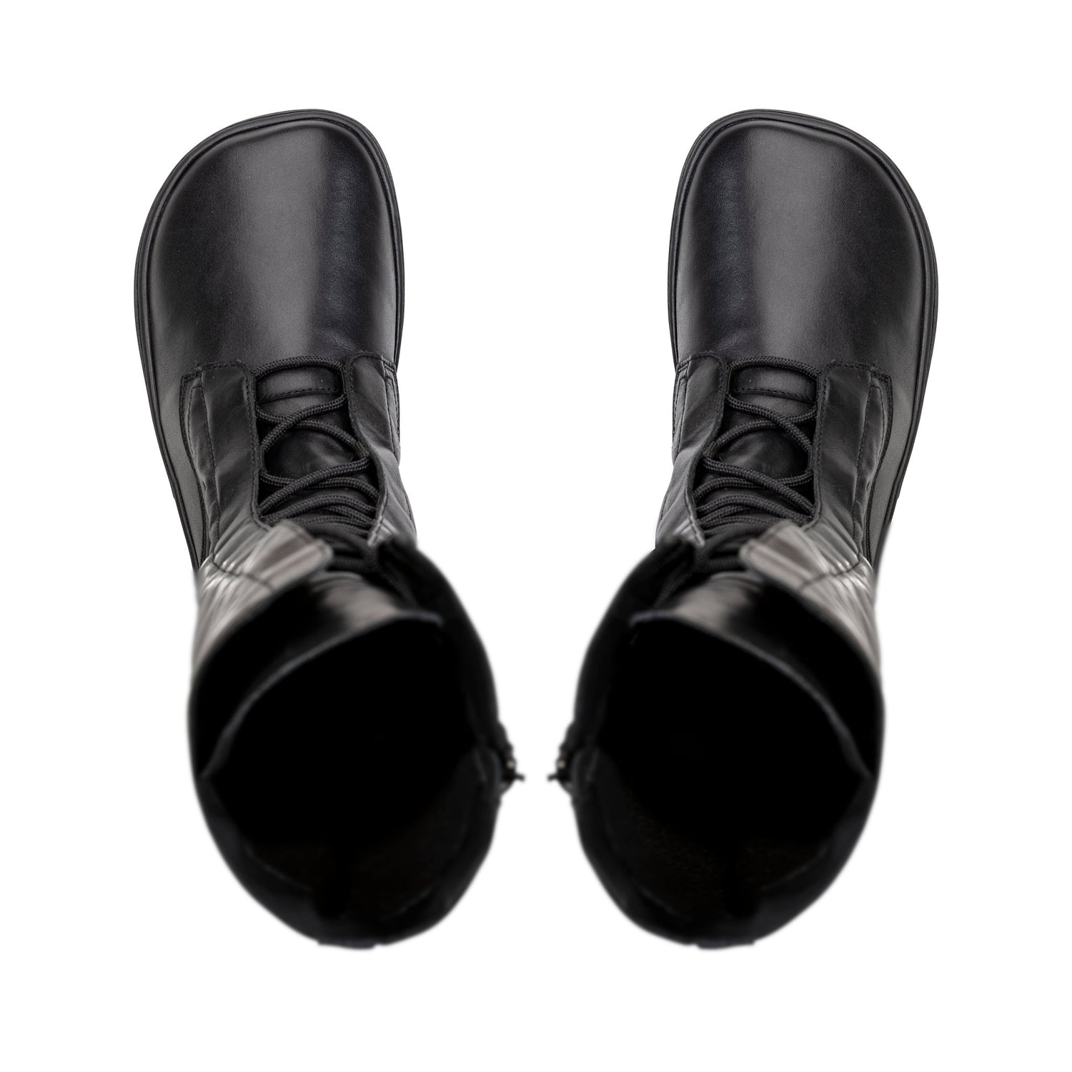 Shapen - Abby Black - Botas altas barefoot - Cacles Barefoot