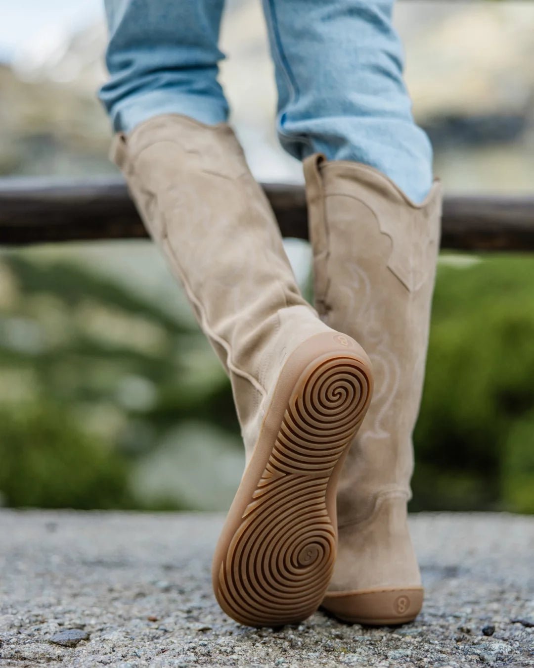 Shapen - Arizona Beige - botas barefoot de cowboy - Cacles Barefoot