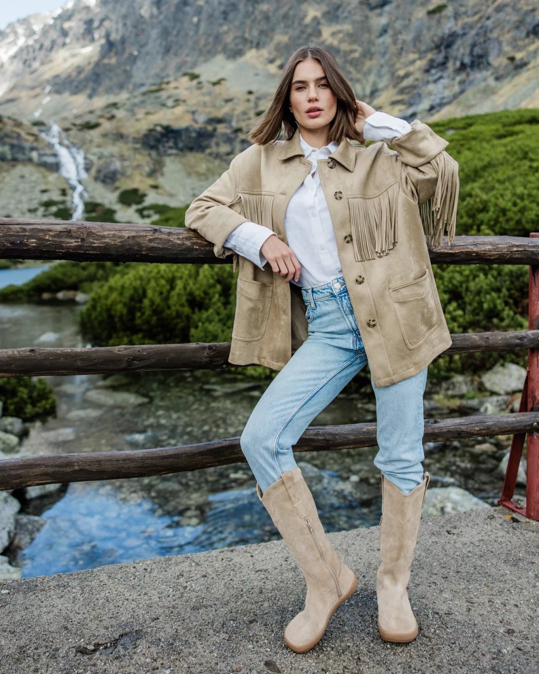 Shapen - Arizona Beige - botas barefoot de cowboy - Cacles Barefoot