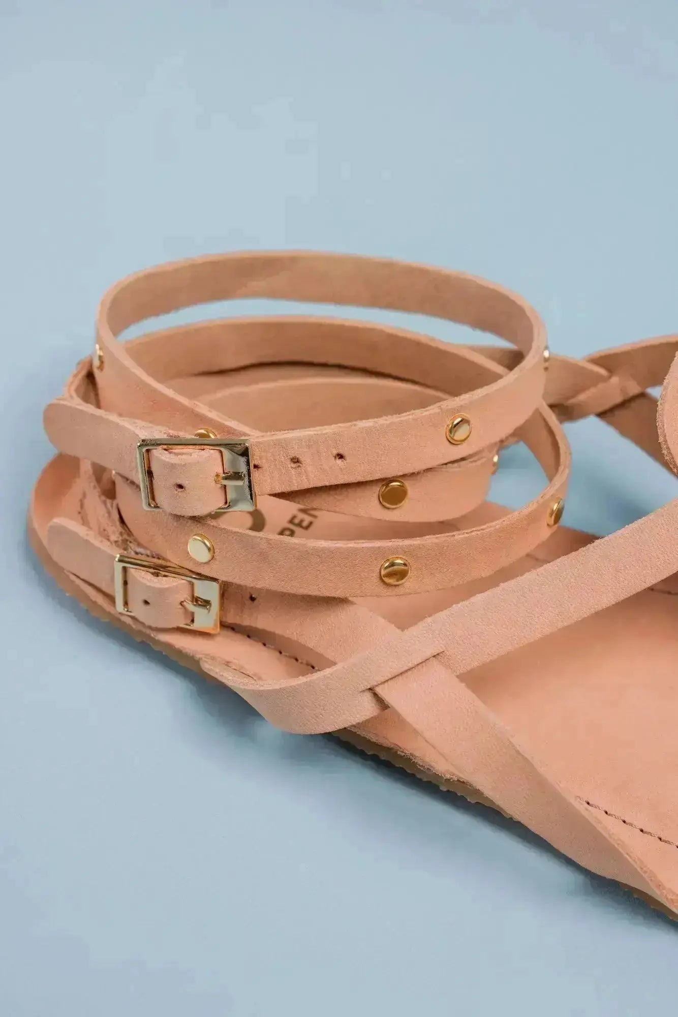 Shapen - Caliope Natural - Sandalias barefoot nude para mujer
