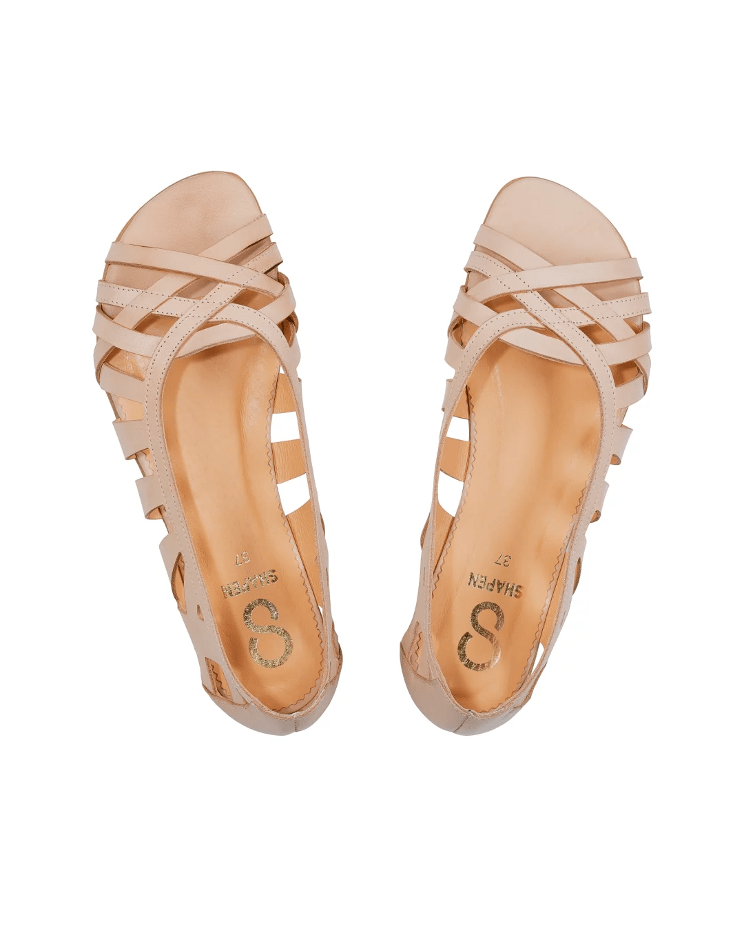 Shapen - Camille Natural - Bailarinas barefoot - Cacles Barefoot