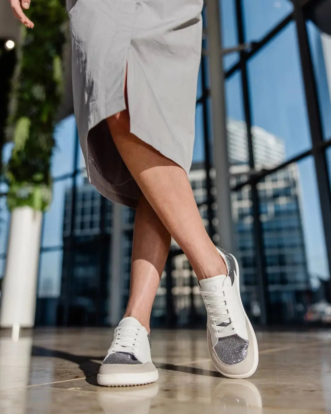 Shapen – Charm Silver – Sneakers barefoot