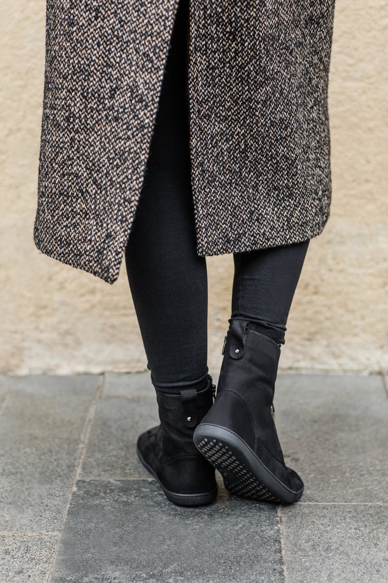 Shapen - Cozy 2.0 Black - Botas barefoot - Cacles Barefoot