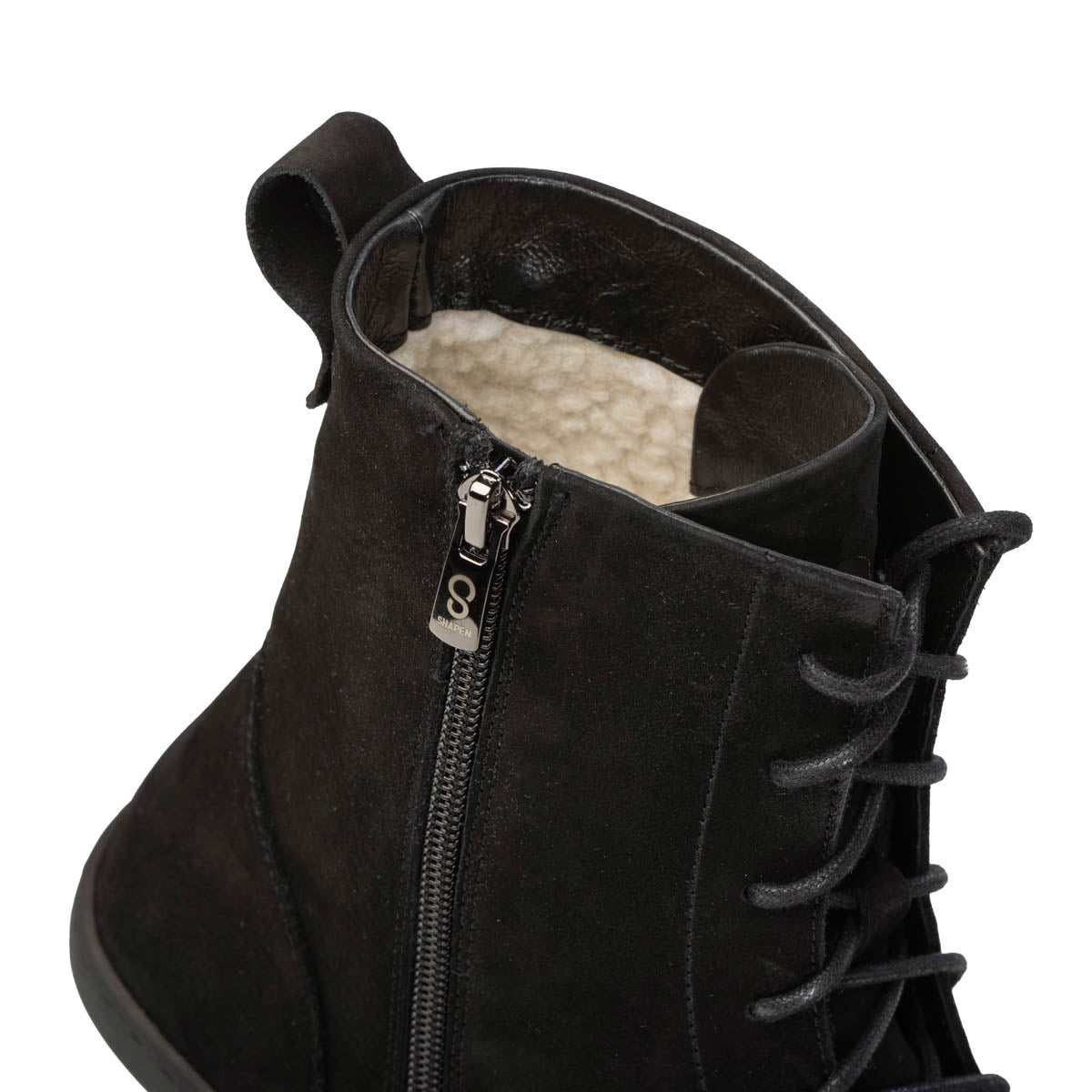 Shapen - Cozy 2.0 Black - Botas barefoot - Cacles Barefoot