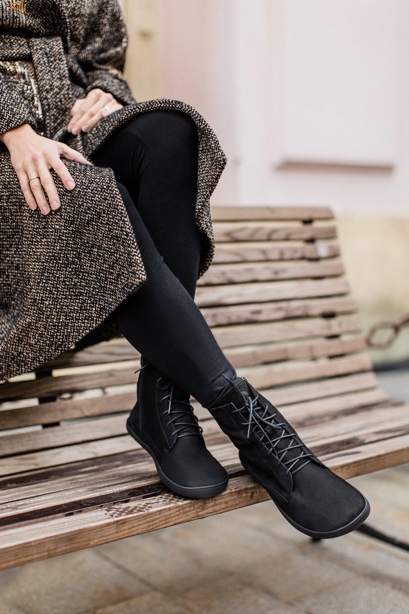 Shapen - Cozy 2.0 Black - Botas barefoot - Cacles Barefoot