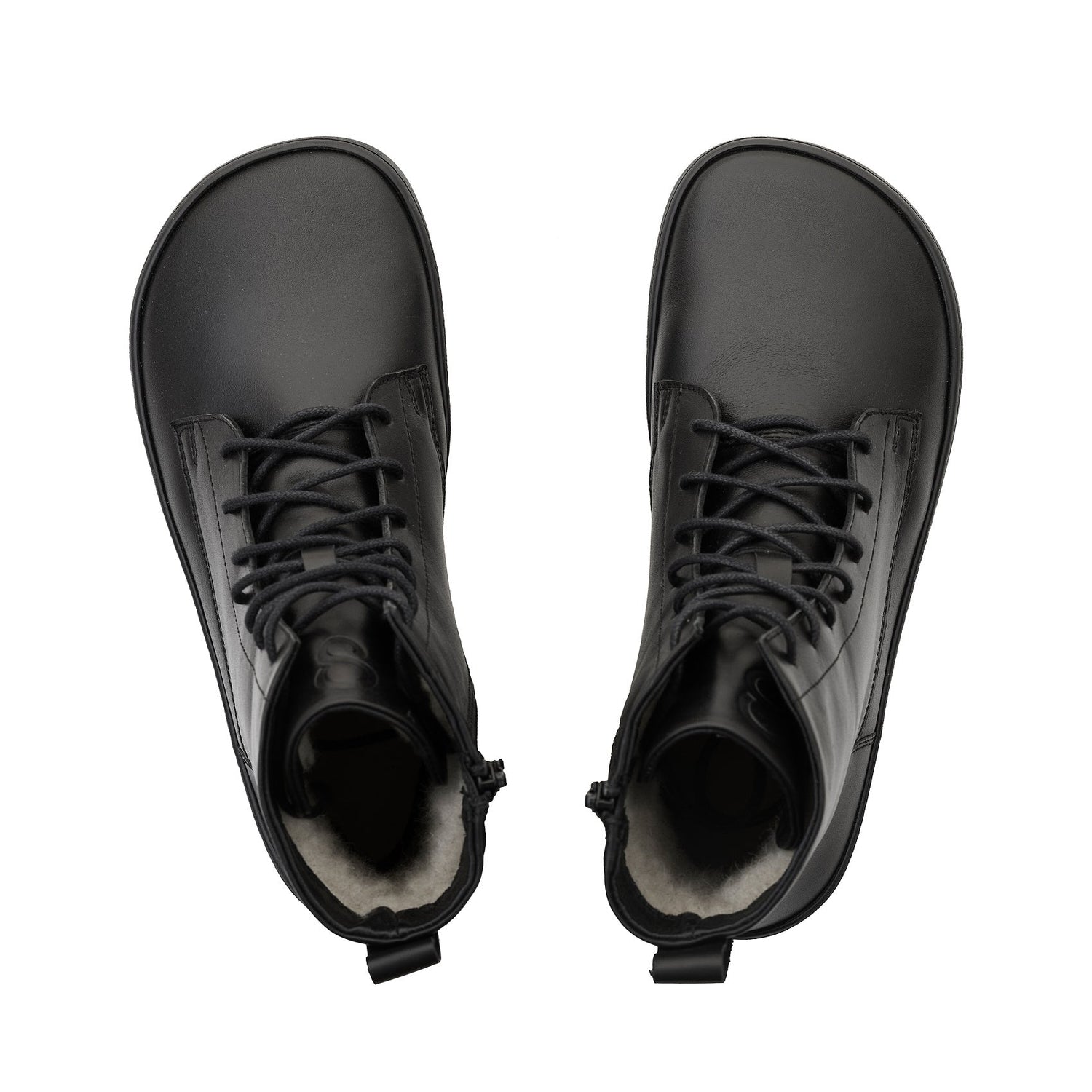 Shapen - Cozy 2.0 Black Smooth Leather - Botas barefoot - Cacles Barefoot