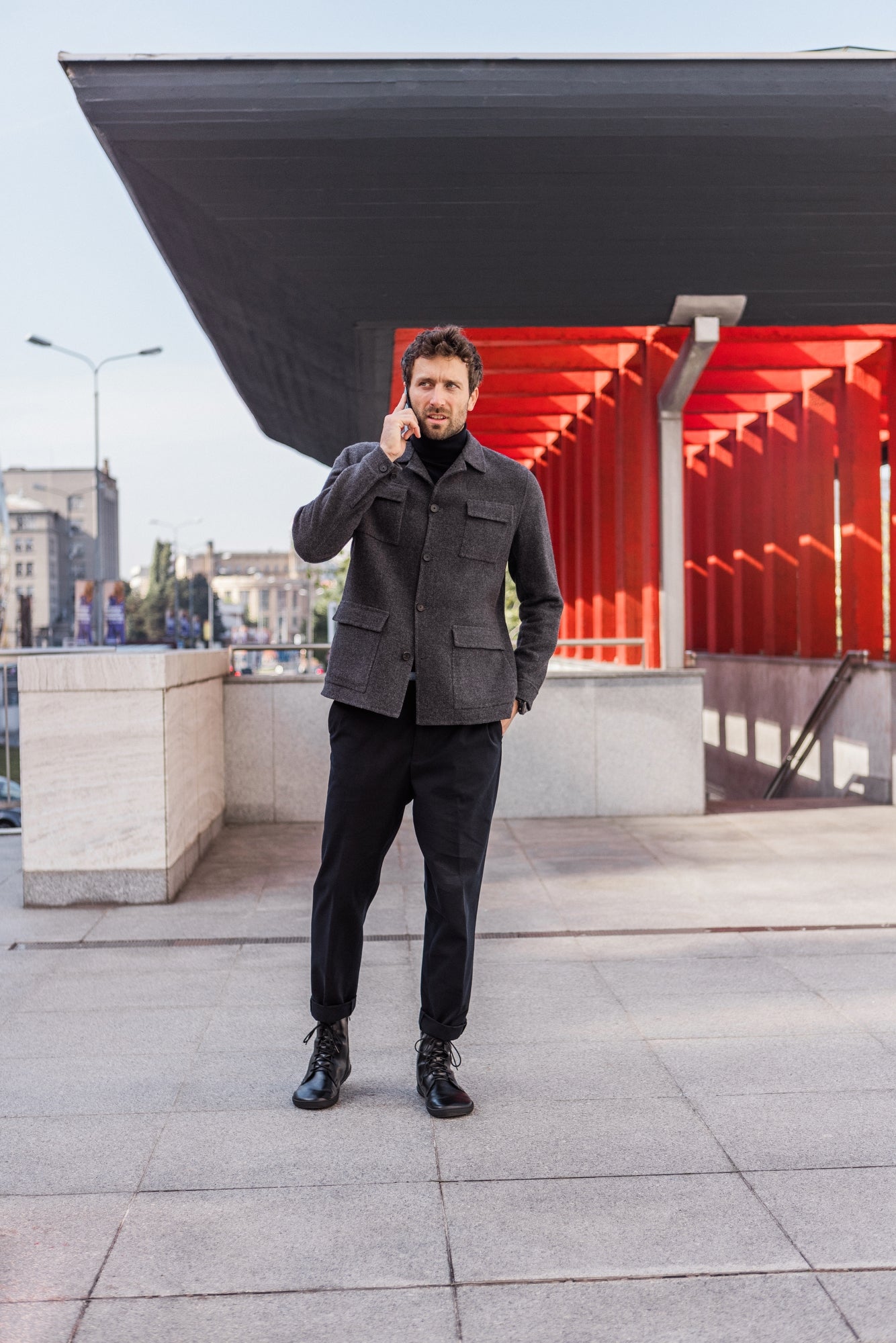 Shapen - Cozy 2.0 Black Smooth Leather - Botas barefoot - Cacles Barefoot