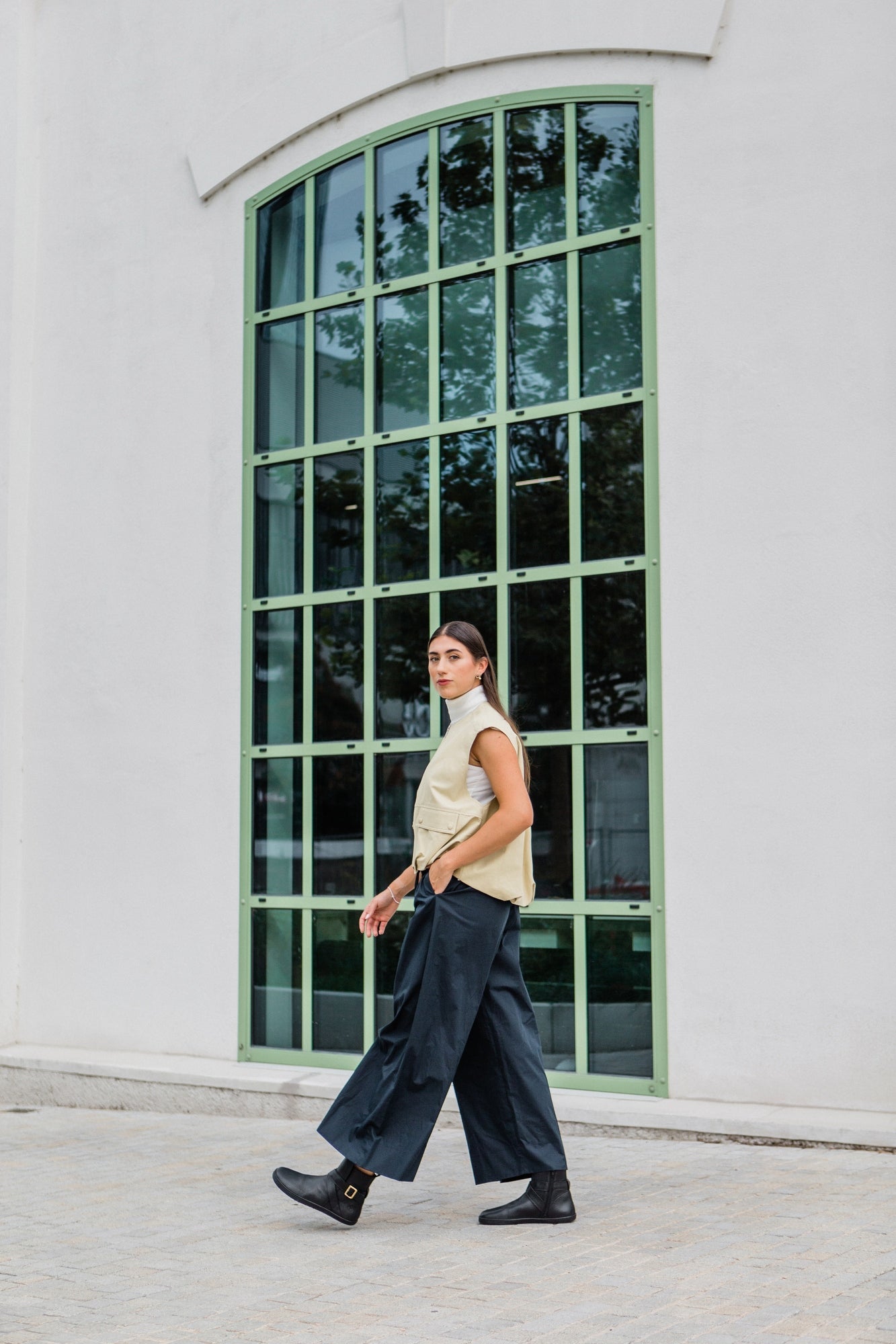 Shapen - Divine Black - Botines minimalistas - Cacles Barefoot