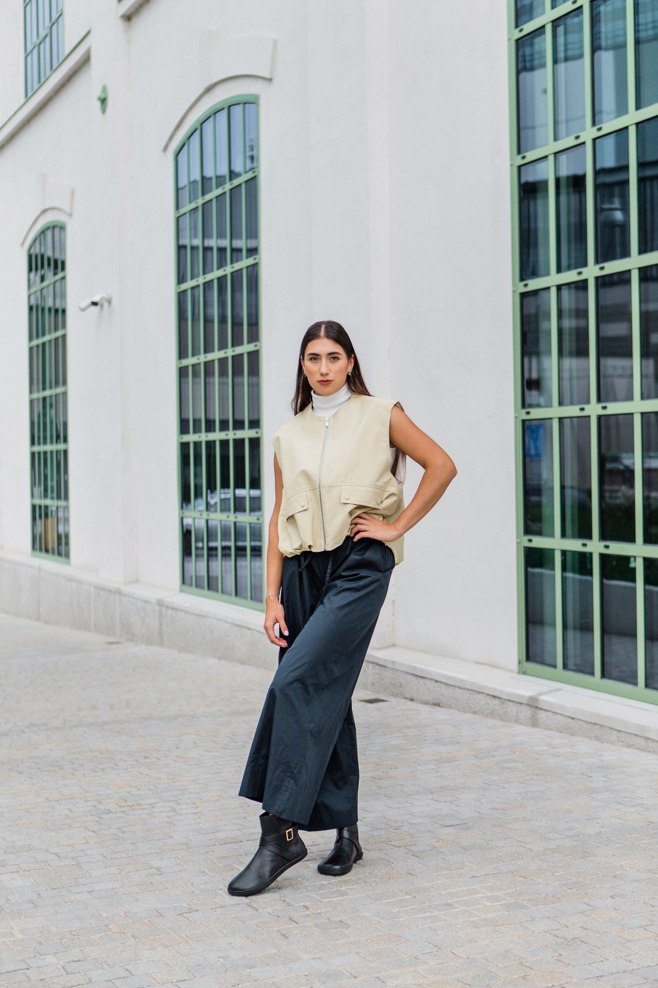 Shapen - Divine Black - Botines minimalistas - Cacles Barefoot