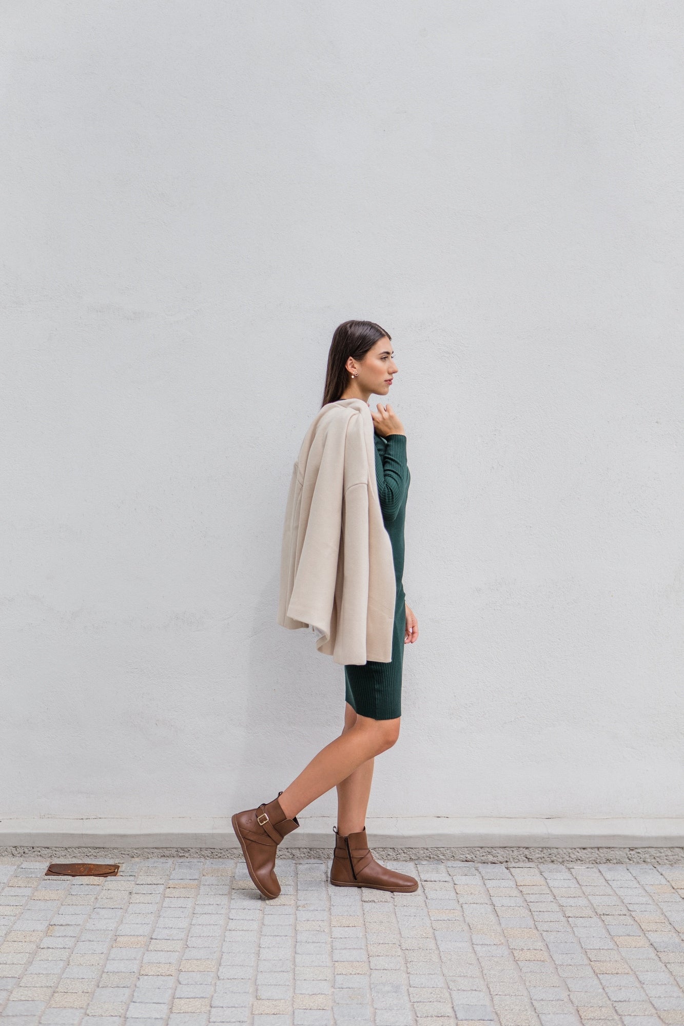 Shapen - Divine Brown - Botines minimalistas - Cacles Barefoot