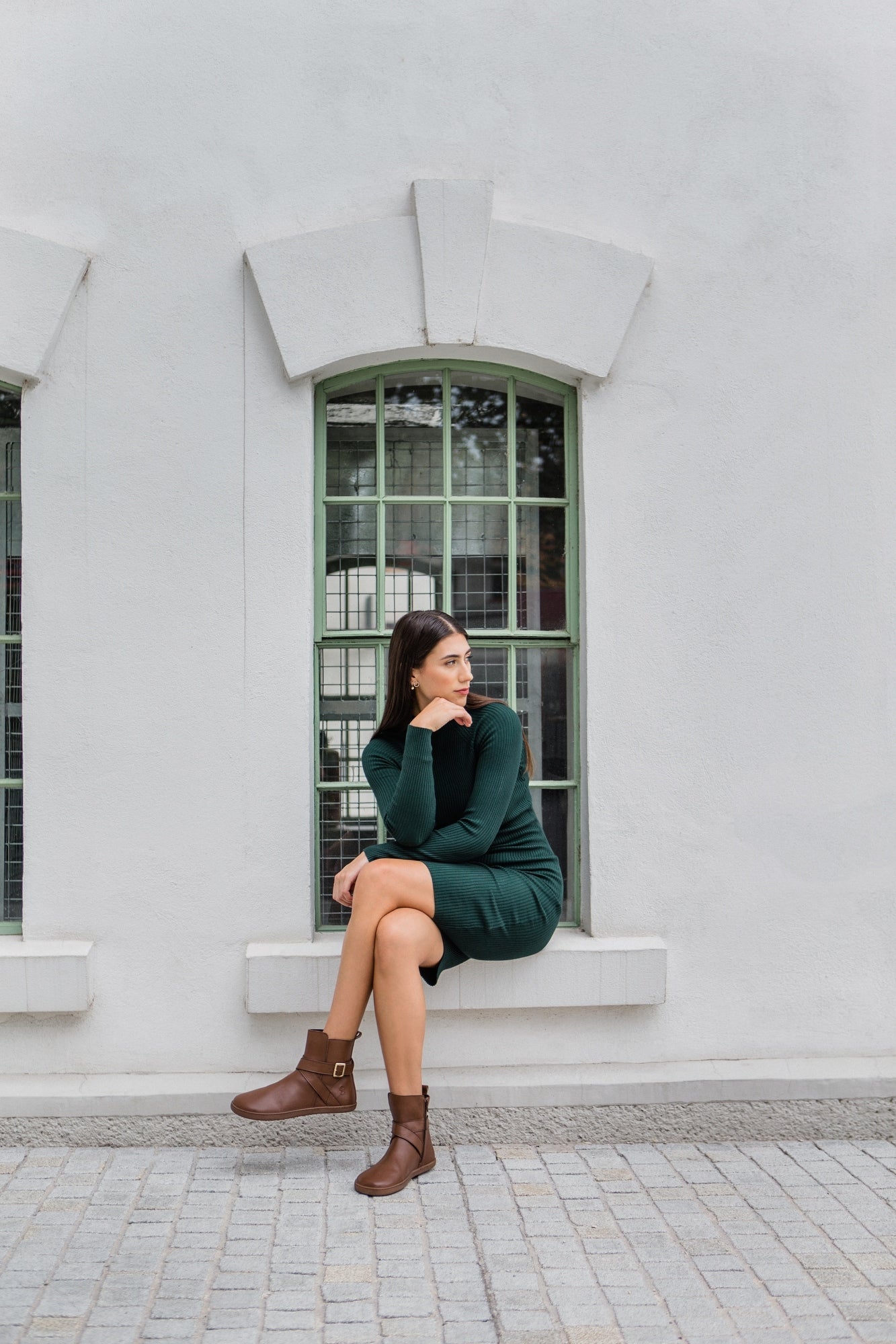 Shapen - Divine Brown - Botines minimalistas - Cacles Barefoot