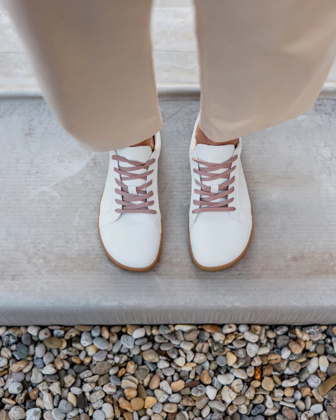 Shapen - Feelin Uni Beige - Sneakers veganos barefoot - Cacles Barefoot