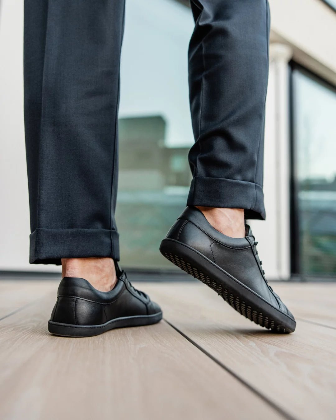 Shapen - Feelin Uni Black - Sneakers barefoot - Cacles Barefoot