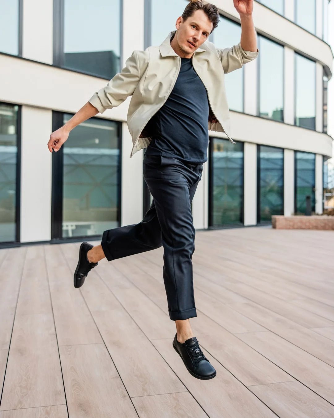 Shapen - Feelin Uni Black - Sneakers barefoot - Cacles Barefoot