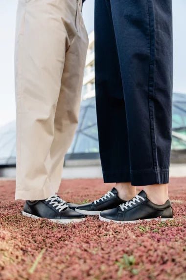 Shapen - Feelin Uni Black & White - Sneakers barefoot - Cacles Barefoot