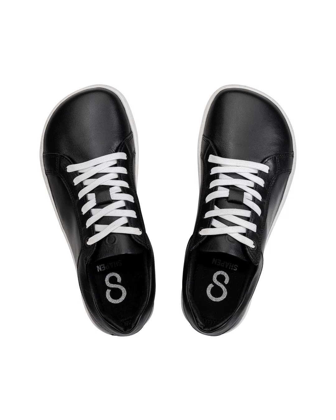 Shapen - Feelin Uni Black & White - Sneakers barefoot - Cacles Barefoot