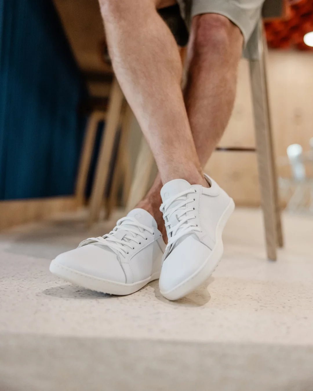 Shapen - Feelin Uni White - Sneakers barefoot - Cacles Barefoot