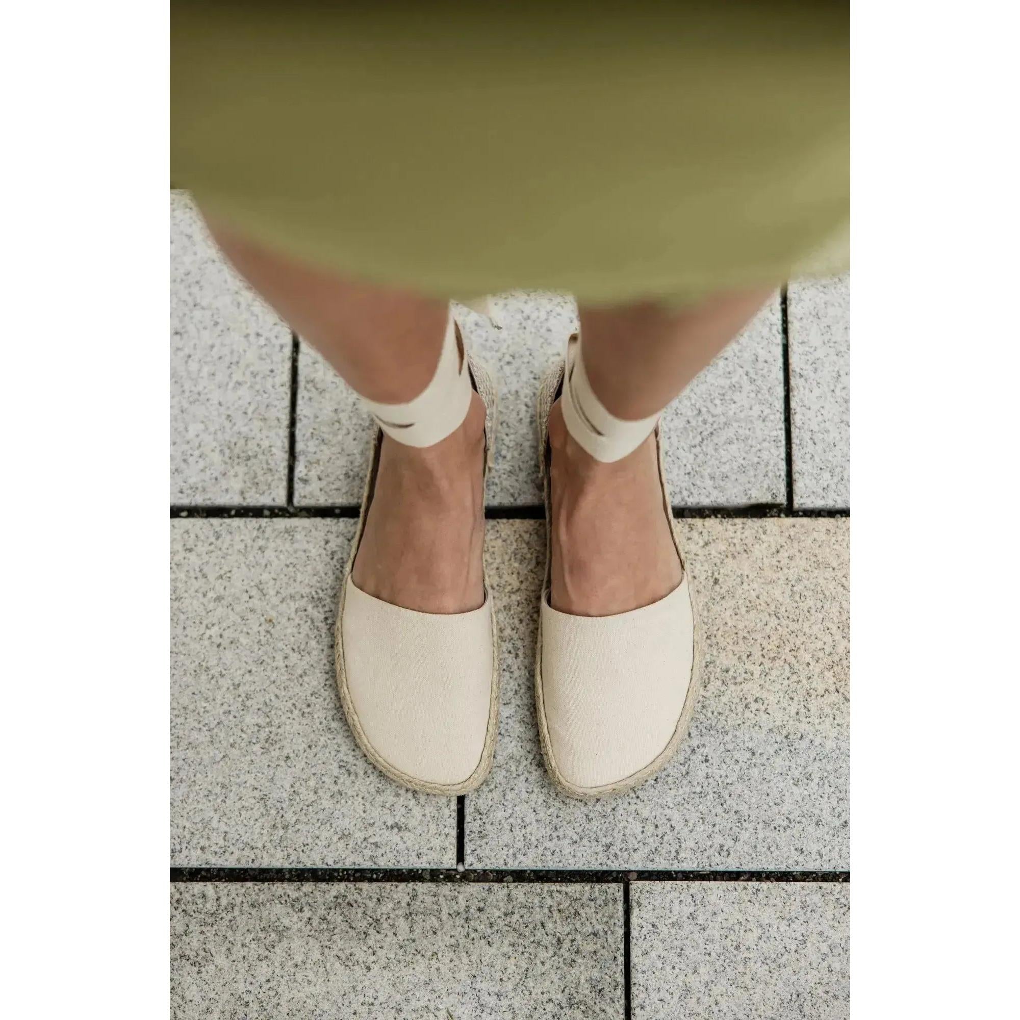 Shapen Festa Natural Vegan - Alpargatas barefoot para mujer