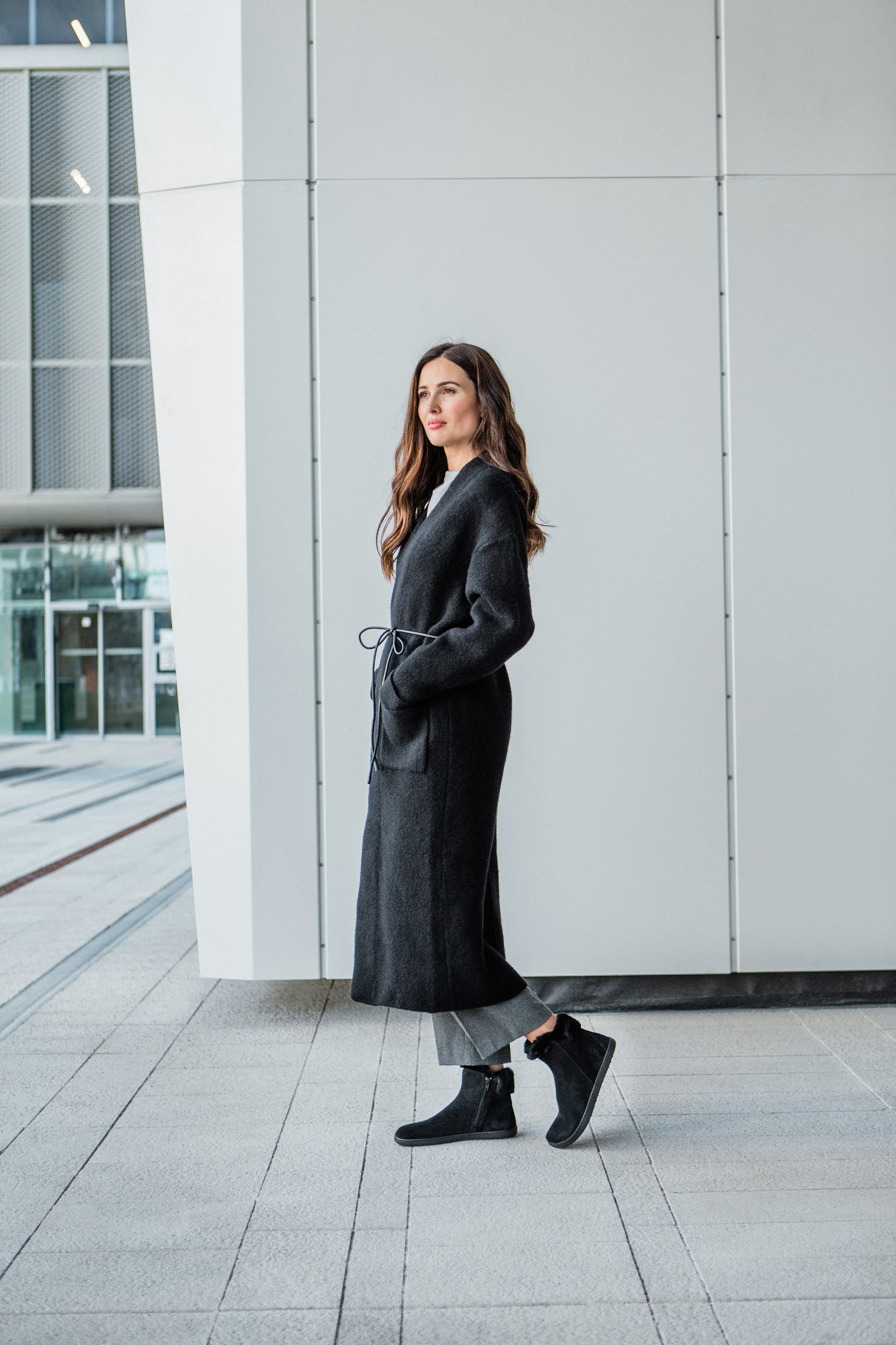 Shapen - Fluffy 2.0 Black - Botines de invierno barefoot - Cacles Barefoot