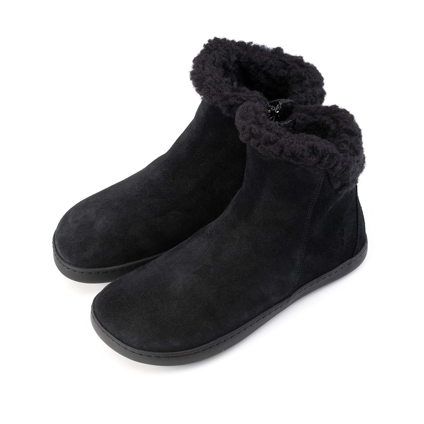 Shapen - Fluffy 2.0 Black - Botines de invierno barefoot - Cacles Barefoot