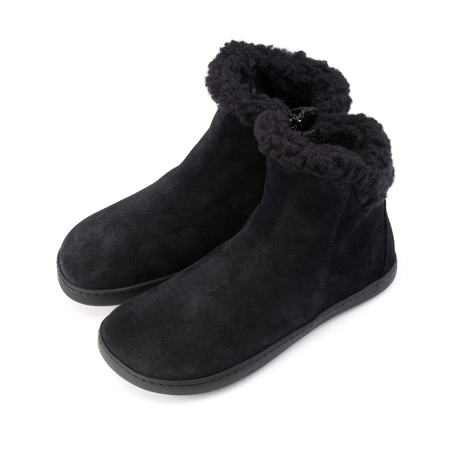 Shapen - Fluffy 2.0 Black - Botines de invierno barefoot - Cacles Barefoot