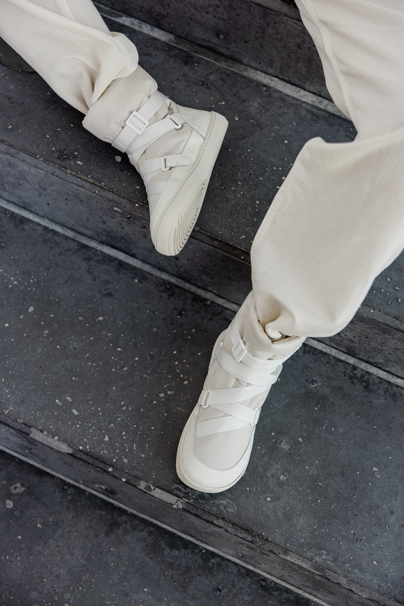 Shapen - Frosty 2.0 Off White - Botas de invierno barefoot - Cacles Barefoot