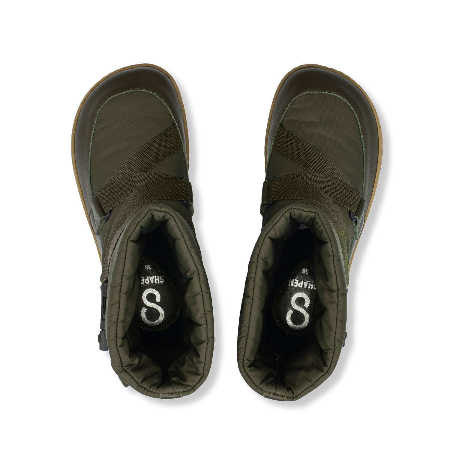 Shapen - Frosty 2.0 Olive - Botas de invierno barefoot - Cacles Barefoot