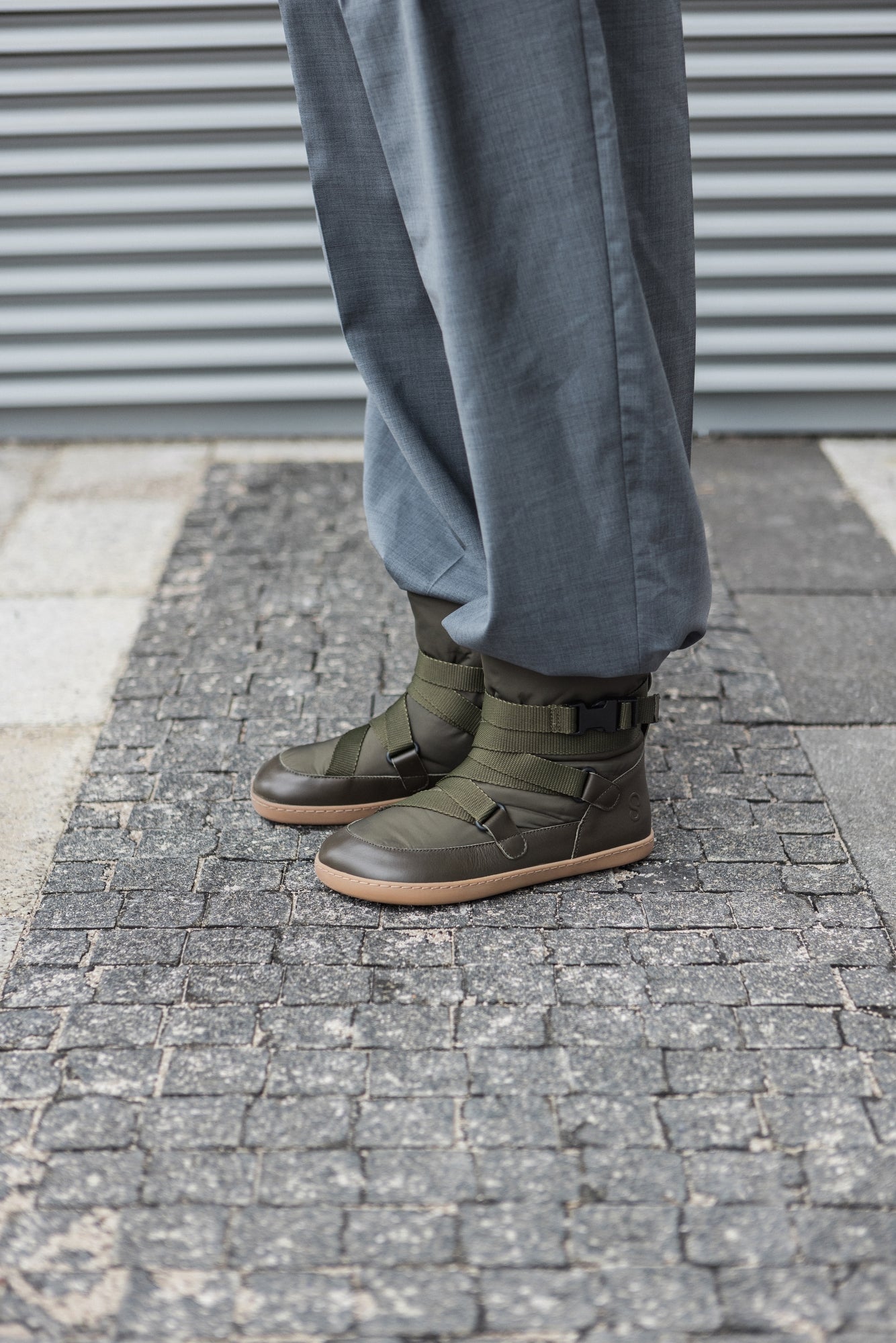 Shapen - Frosty 2.0 Olive - Botas de invierno barefoot - Cacles Barefoot