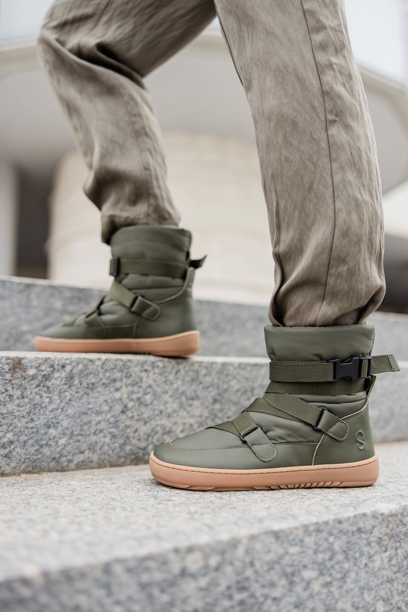 Shapen - Frosty 2.0 Olive - Botas de invierno barefoot - Cacles Barefoot