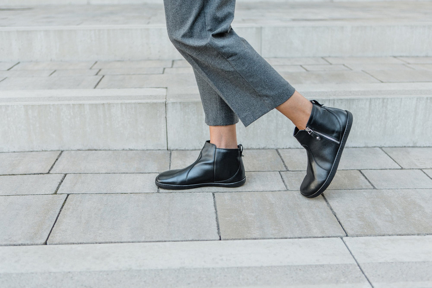 Shapen - Ivy 2.0 Black - Botines barefoot - Cacles Barefoot