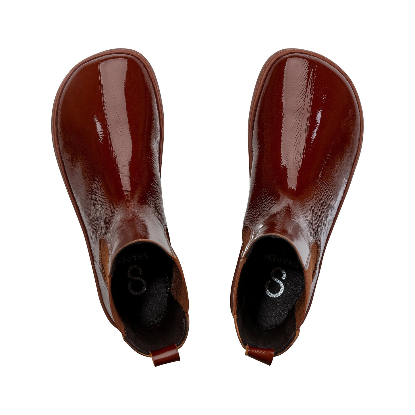 Shapen - Majesty Red Brown - Botas chelsea barefoot - Cacles Barefoot