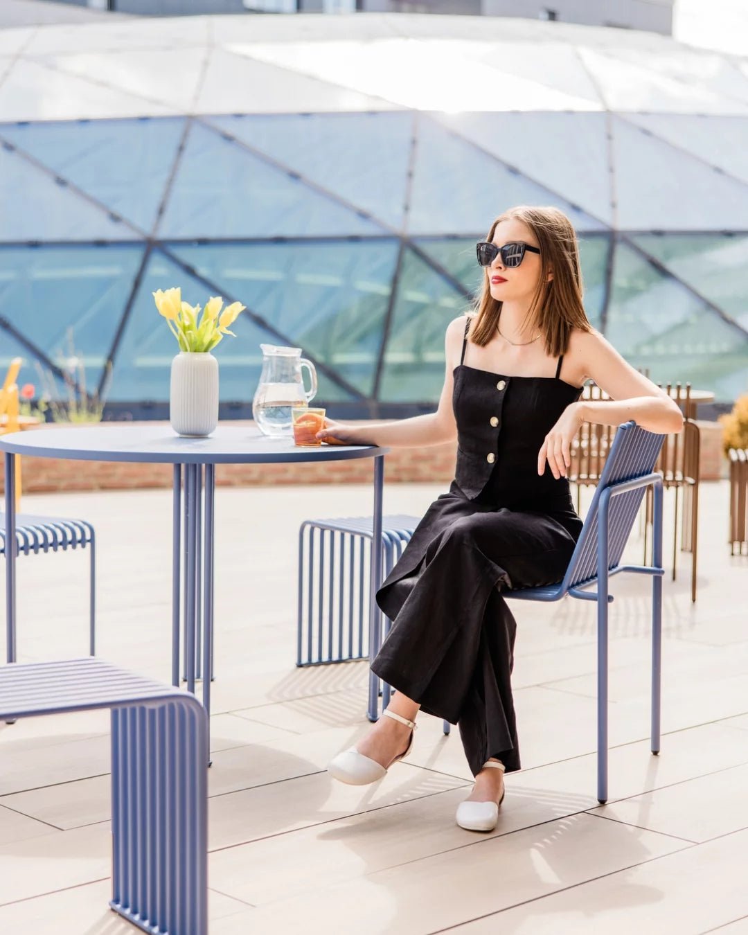 Shapen – Poppy White - Bailarinas abiertas barefoot - Cacles Barefoot