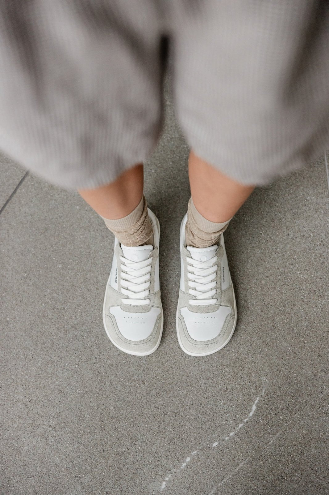 Shapen - Re:Wind White - Sneakers barefoot - Cacles Barefoot