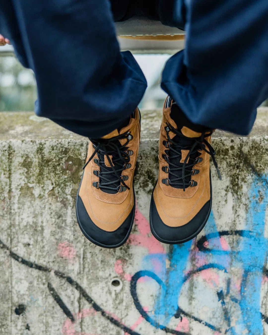 Shapen - Stormis Taupe - Zapatillas minimalistas para exteriores - Cacles Barefoot