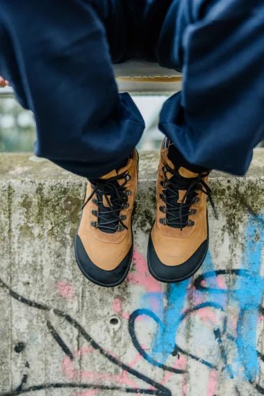 Shapen - Stormis Taupe - Zapatillas minimalistas para exteriores - Cacles Barefoot