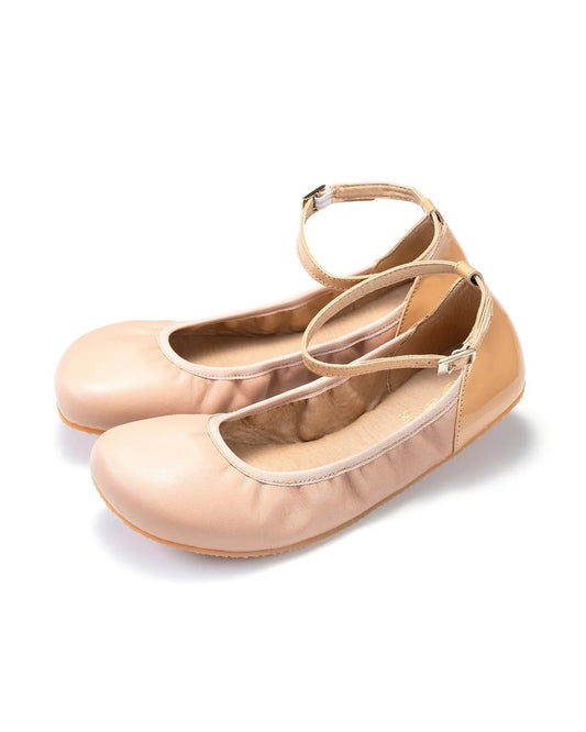 Shapen – Tulip 3.0 Beige – Bailarinas barefoot - Cacles Barefoot