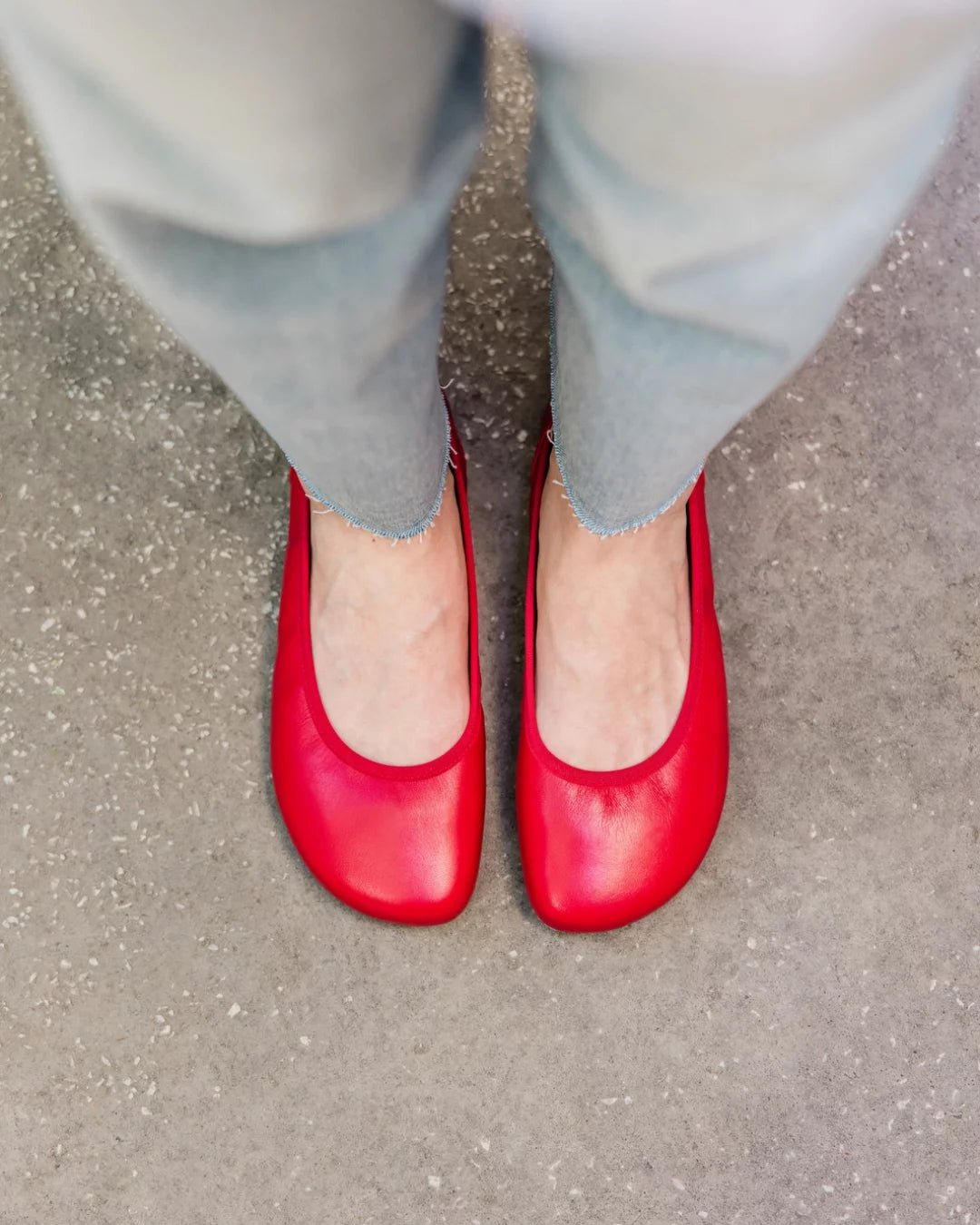 Shapen – Tulip 3.0 Cherry – Bailarinas barefoot - Cacles Barefoot