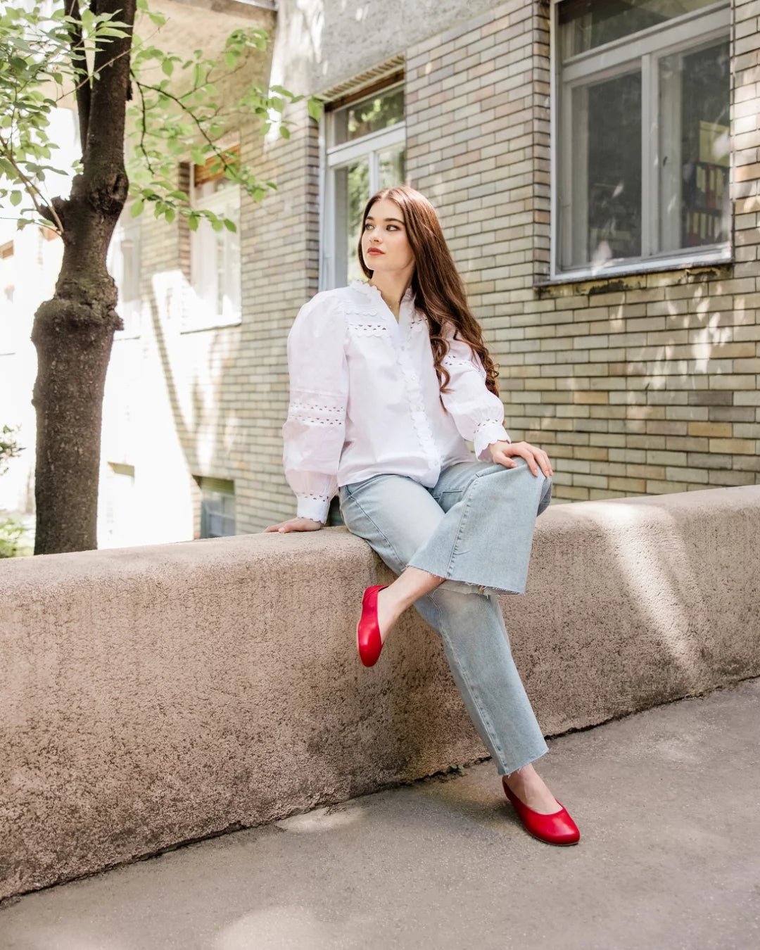 Shapen – Tulip 3.0 Cherry – Bailarinas barefoot - Cacles Barefoot