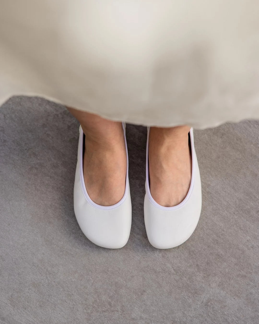 Shapen – Tulip 3.0 White – Bailarinas barefoot - Cacles Barefoot