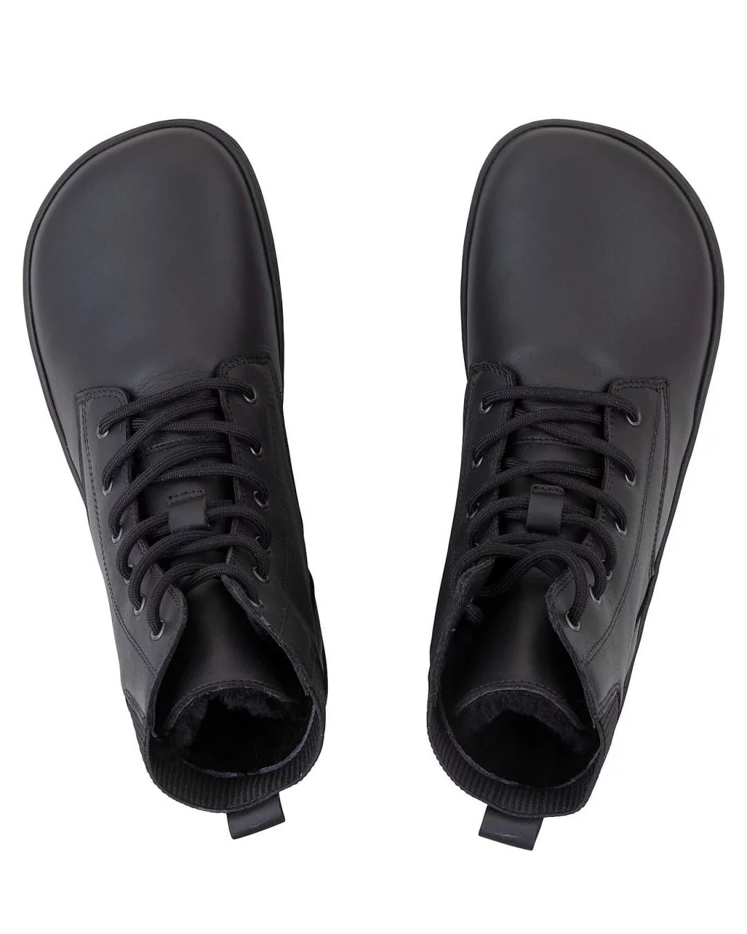 Shapen - Urbaneer 2.0 Black Smooth Leather - Botas barefoot - Cacles Barefoot