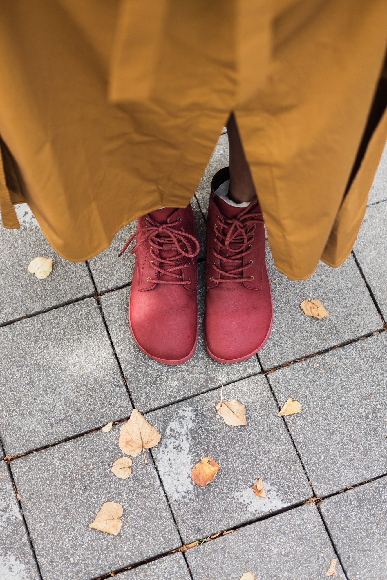 Shapen - Urbaneer 2.0 Burgundy - Botas barefoot - Cacles Barefoot