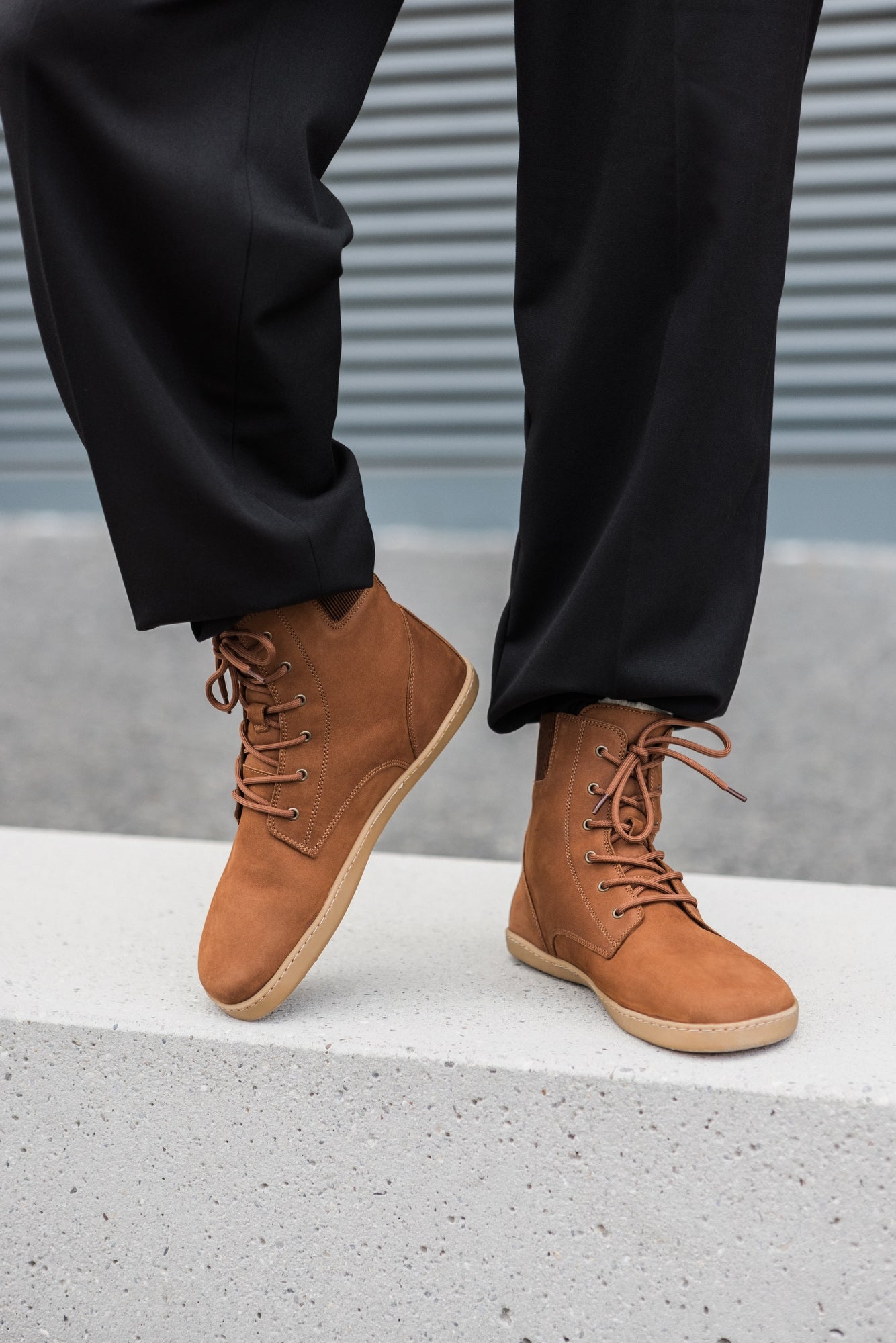 Shapen - Urbaneer 2.0 Caramel - Botas barefoot - Cacles Barefoot